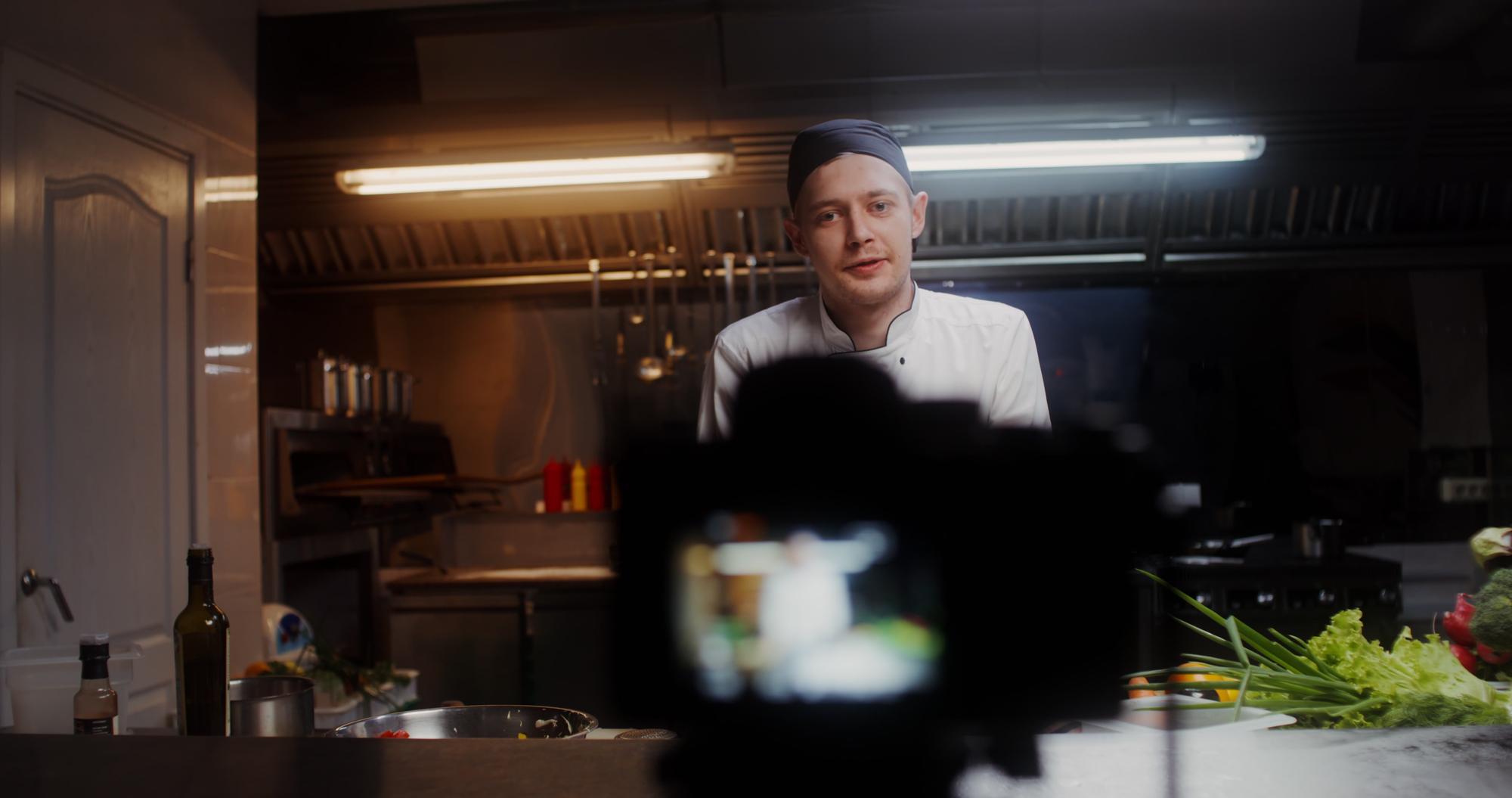 Setup di una postazione cucina professionale